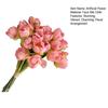 24 Bundles Artificial Tulip Flowers, Realistic Fake Tulips for Spring, Easter, Valentine's Day Home Decor, Wedding Centerpiece, Table Floral