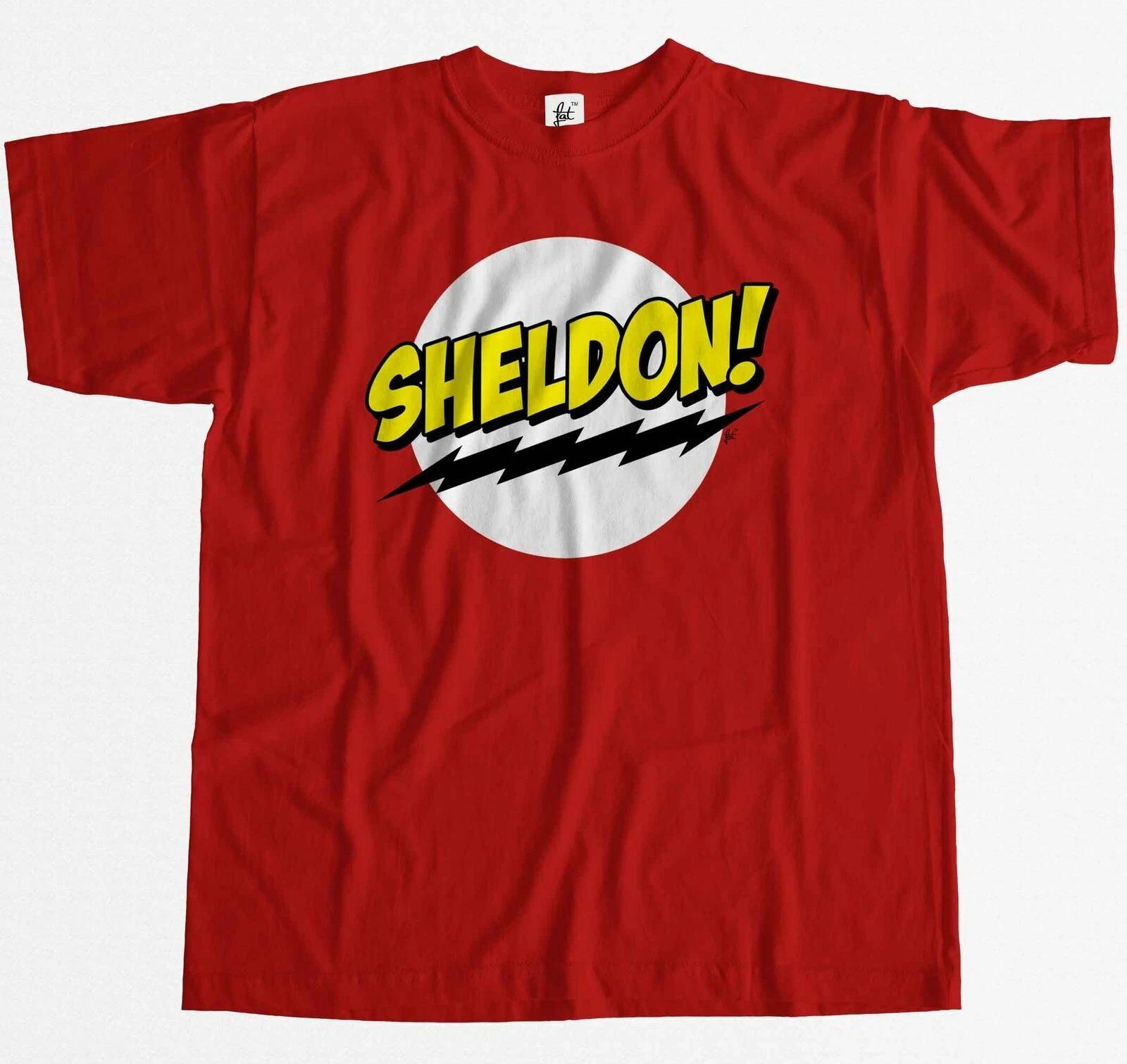 Sheldon! The Big Bang Theory Character Mens T-Shirt XS