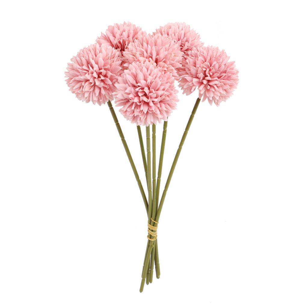 29cm Chrysanthemum Ball Bouquet Fake Chrysanthemum Ball Chrysanthemum Ball Flower 1/5pcs Garden Christmas Kitchen Festival Decor