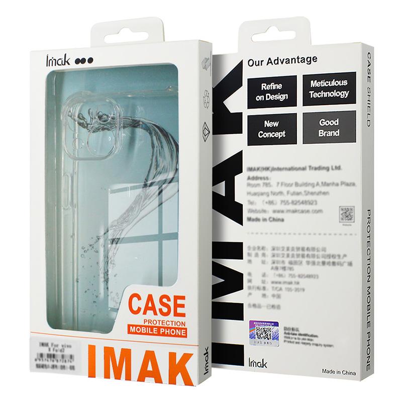 IMAK For Honor Magic6 Ultimate 5G Clear Case Corner Airbag Fall Protection TPU Phone Cover