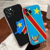 Demokratische Republik Kongo Flagge Hülle Für Apple iPhone 17 16 15 14 13 12 11 Pro Max 16 Plus 16E 17Air 17Pro Handyhülle Silikon