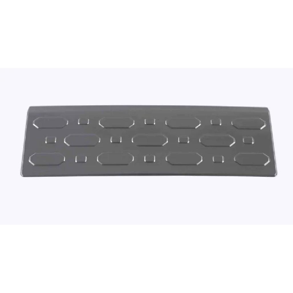 For Great Wall TANK 300 Car Styling Stainless Steel Rear Bumper Protector Sill Trunk Guard Tread Plate Accessories 2021-2023 серебряный
