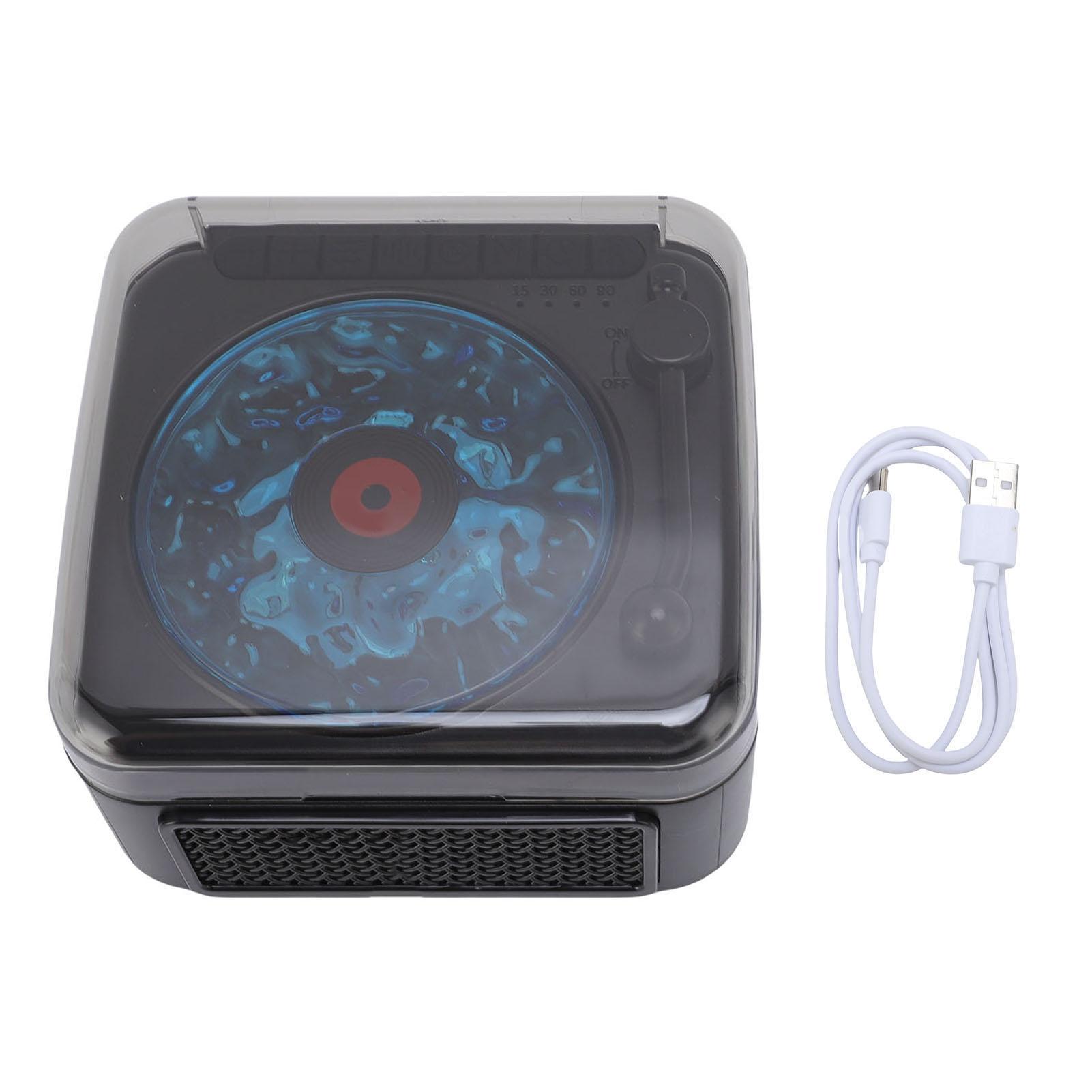 

Беспроводной Bluetooth-динамик Маленький проигрыватель Ночник USB Перезаряжаемый Настольный Волновой Динамик для Black