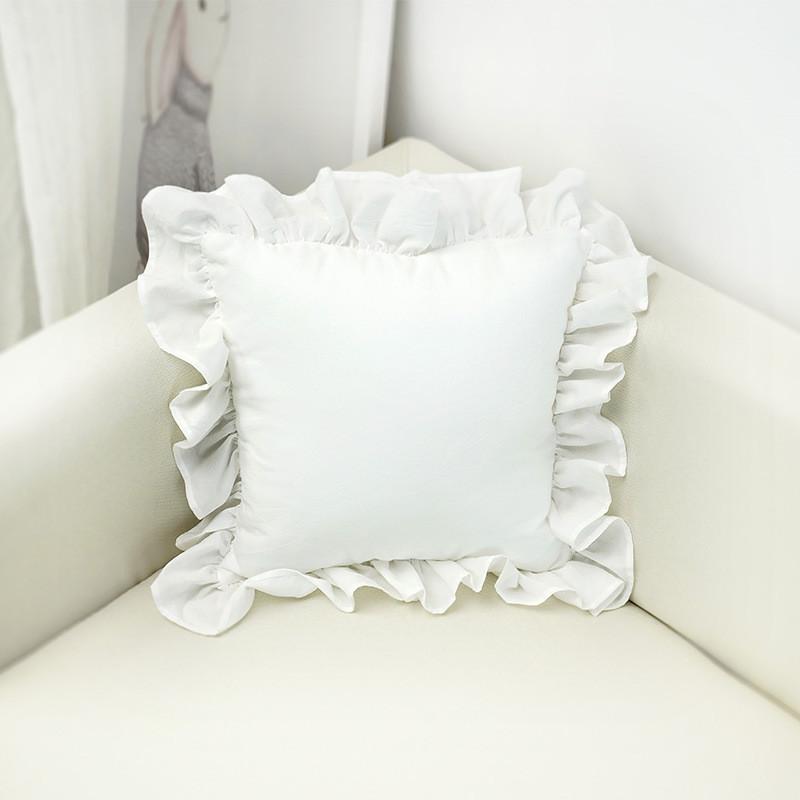 Bow Pillow Striped Cotton Girl Heart Floating Window Simple Decoration Home