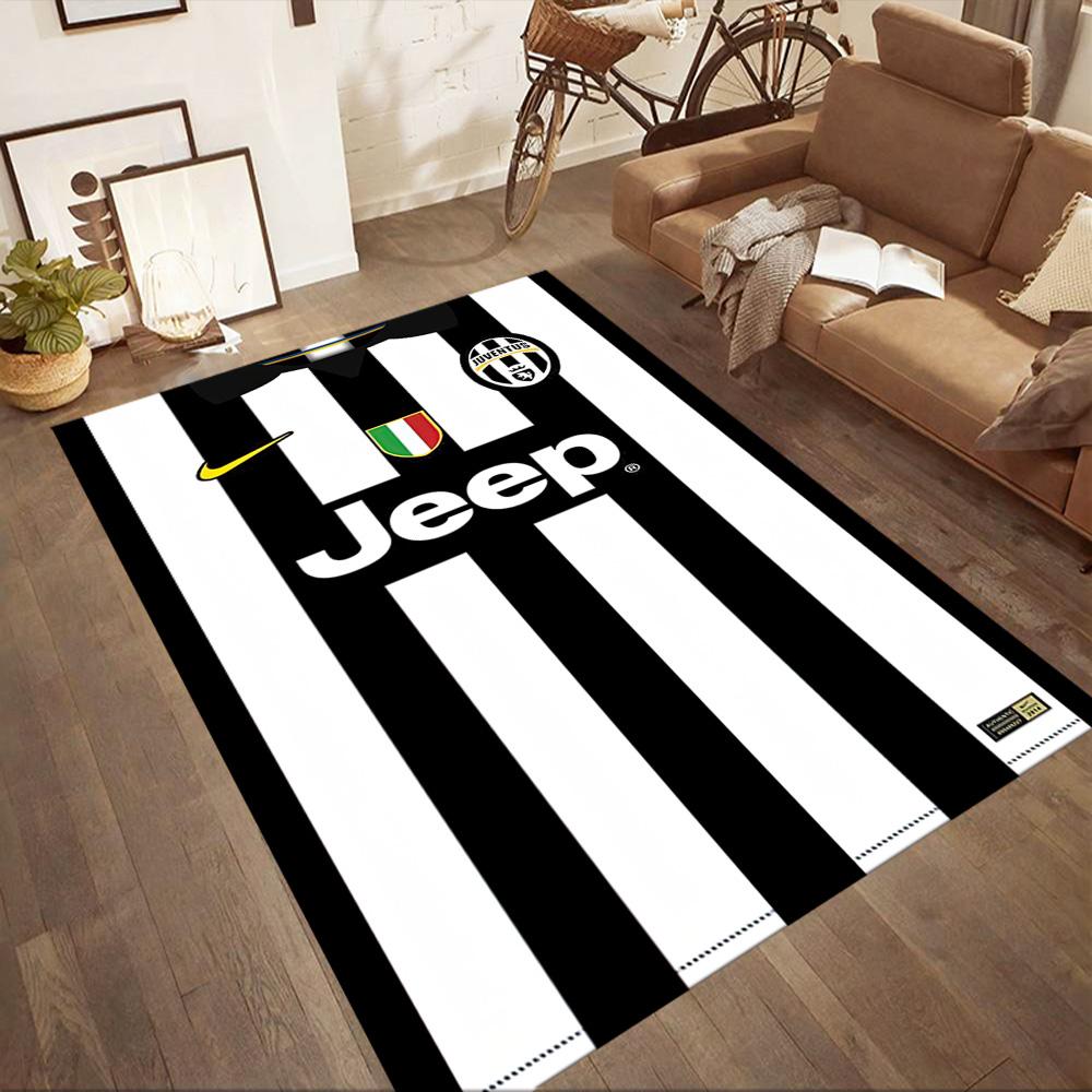 Juventus Area Rug Suitable For Dining Room Foyer Playrooms Bedrooms Antislip Rug Office Home Decor Best For Christmas