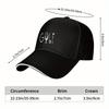 Golf Graphic Print Baseball Cap Unisex Polyester Adjustable Casual Sports Headwear Outdoor Golf Hat