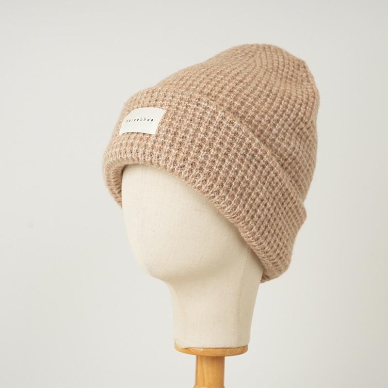 Wool Hat Women's Autumn Winter Warm Knitted Pullover Hat for Men Sleeve Cap Skullies Beanies Ski Cap
