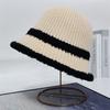 Temperament Sunshade Basin Cap Hollow Out Woven Fisherman Hat Visor Cap Sun Protection Cap  Summer