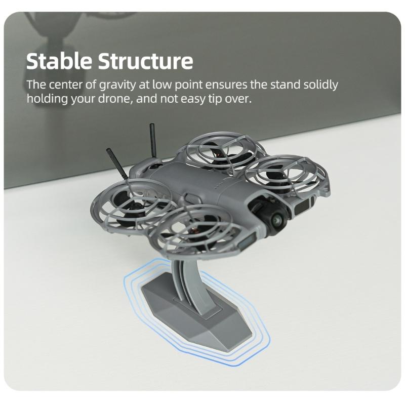 High Precise ABS Desktop Display Stand For NEO2 Drones Holder Perfect Fit And Secure Protections For Exhibitions Storage