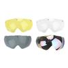 Magnetic Lens Bicycles Helmet Goggles Windshield Detachable Sun Visors Windproofs Helmet Lens Cycling Sports Glasses