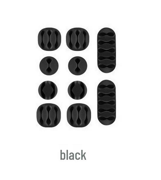 Minimalist Multi-Hole Cable Organizer & Desktop Hub