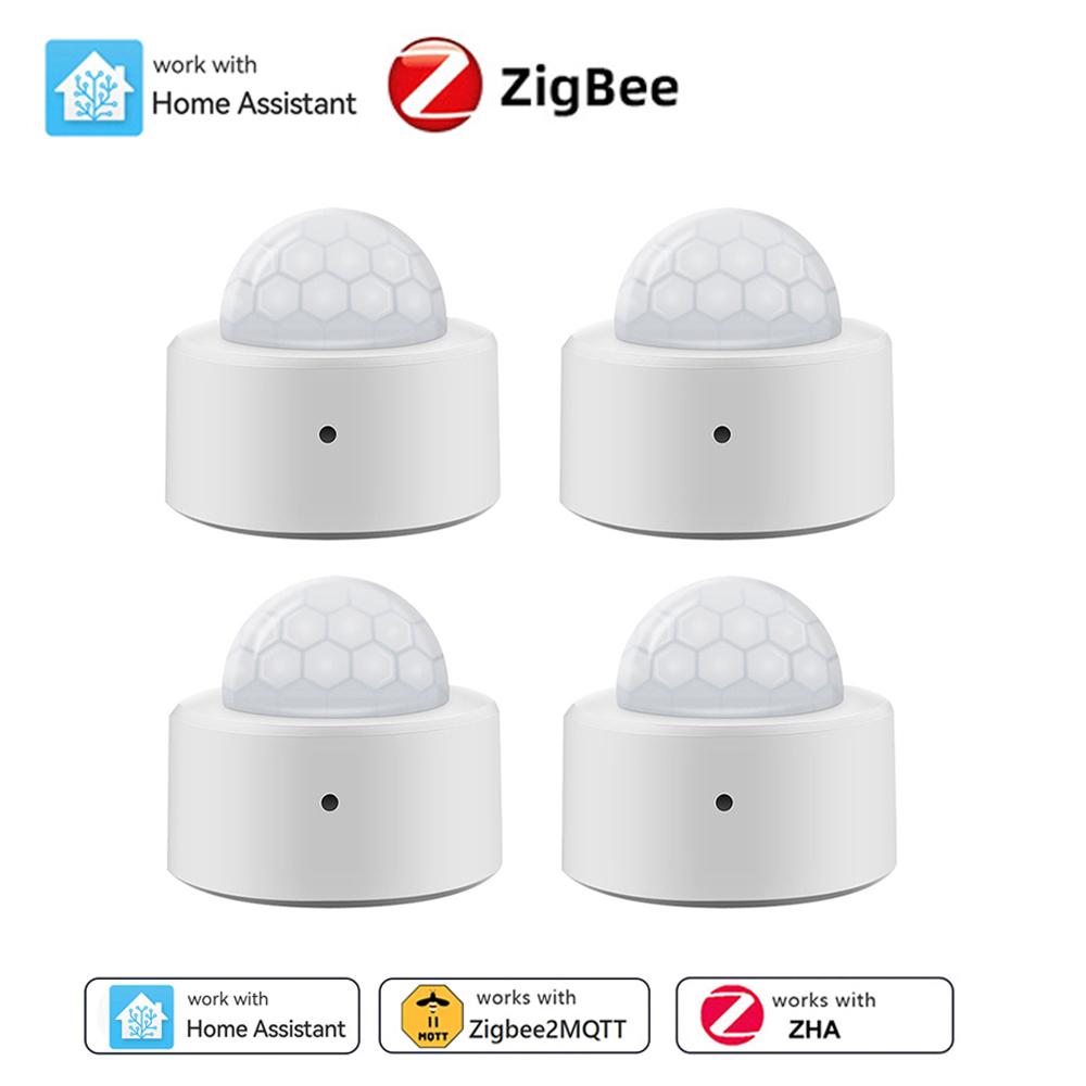 Home Assistant Zigbee Mini PIR Bewegingssensor Detector Passieve Infrarood Beveiligingsalarm Sensor Werkt Met EWelink Zigbee2MQTT