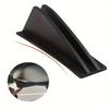 4pcs car modification universal rear spoiler shark fin bumper chassis spoiler split diffuser car decorative accessories