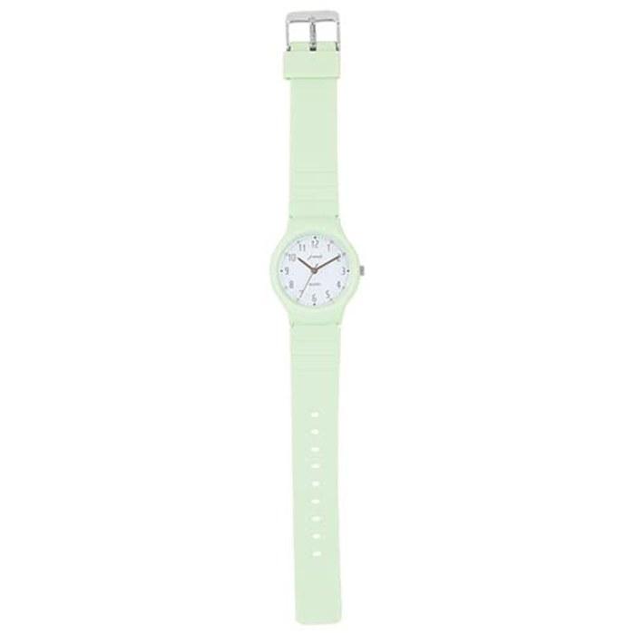 J-AXIS Watch Nuance Color Watch, Colorful Pastel Colors, Earth Colors, Simple, Easy-to-Read, Lightweight, TCL74-BR, Unisex, Brown, One Size