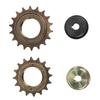 2PCS Freewheel Left Drive Adapter Set Iron 16T 18T Bike Freewheel Flywheel Cycling Accessories for