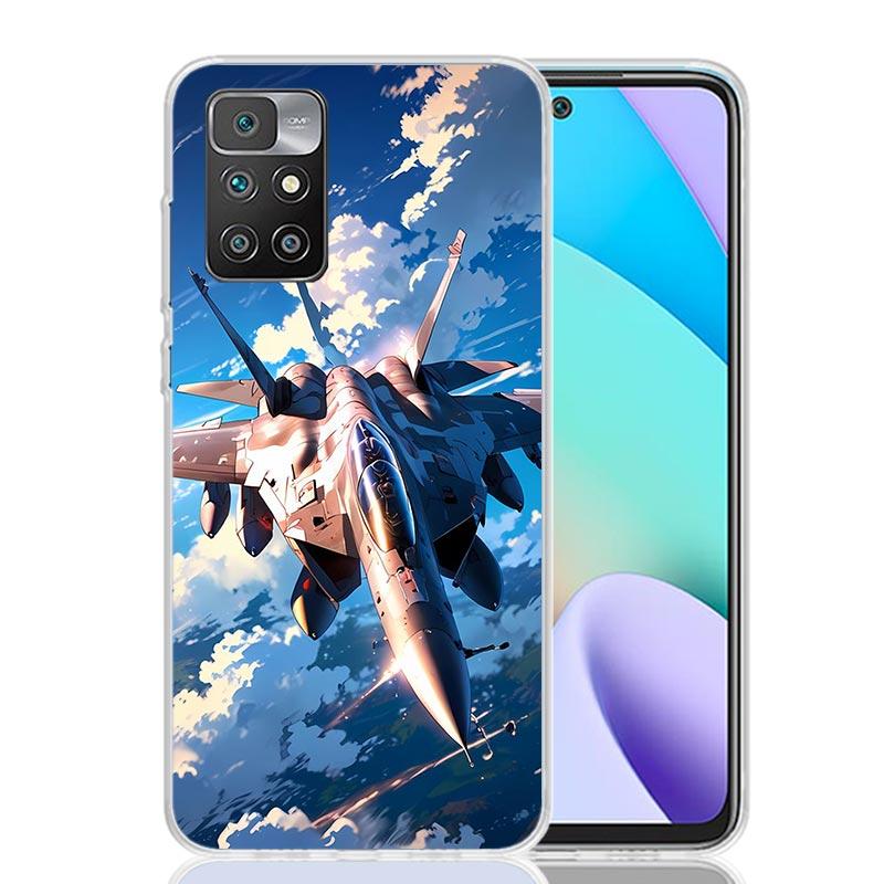 

Aircraft Airplane Cool Phone Case For Xiaomi 14C 13C 12C 13 12 10 10A 10C 9 9A 9C 9T 8 8A 7 7A 6 6A K70 Pro K60 K40 K20 14C 13C Redmi 9