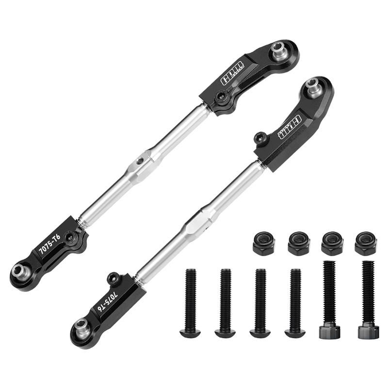 GPM Metal Front Steering Tie Rod ARA340175 ARA330817 ARA330662 for ARRMA 1/7 BIG ROCK 1/8 Kraton NOTORIOUS Outcast EXB V5 V6 6S
