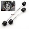 For YAMAHA TDM 900 TDM900 2002-2010 03 04 05 06 07 08 Motorcycle Aluminum Front & Rear Axle Fork Crash Sliders Wheel Protector