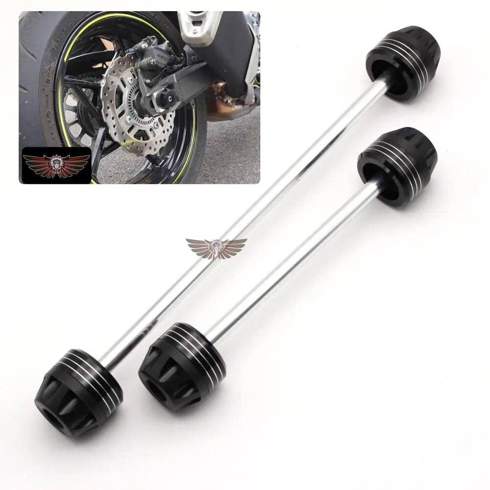 For YAMAHA TDM 900 TDM900 2002-2010 03 04 05 06 07 08 Motorcycle Aluminum Front & Rear Axle Fork Crash Sliders Wheel Protector