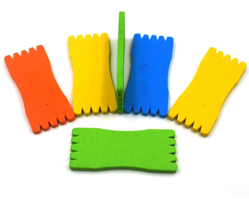 MNFT 120Pcs/Lot Fishing Line Plate Winding Board EVA Foam Wrapper Hanging Fishing Gear Accessory Winding Trace Wire Holder