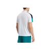 FILA Logo Embroidered Short Sleeve Polo Shirt Men Polo Shirts Jade-White A11M323103F