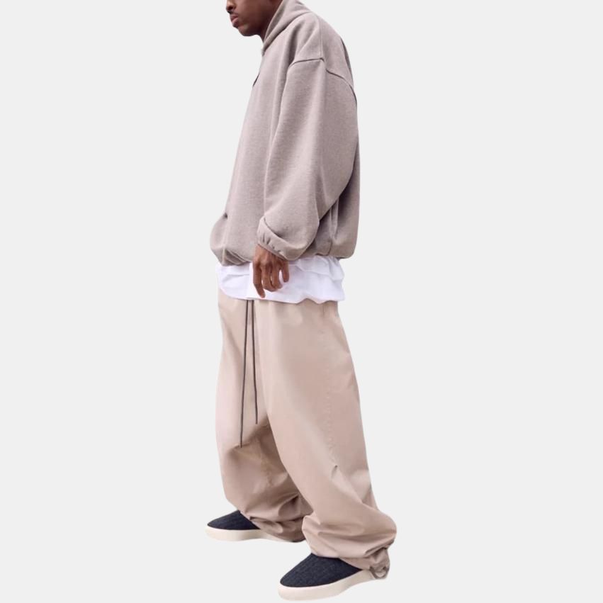 Men's Fear of God Essentials Core Collection Cotton Twill Lounge Pant Mink