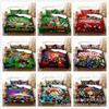 Ebey Minecraft Three-Piece Sandbox Game Digital Printing Kit 1.5M Bedding Quilt Cover