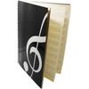 Carnet de Composition Musicale à Portées Vierge avec 50 Pages 26X19Cm
