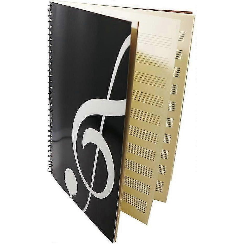 Quaderno per Composizione Musicale Vuoto con Pentagramma, 50 Pagine, 26x19 cm