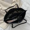 Large Capacity Women's Bag, Soft Leather Tote Bag, Casual and Versatile Single Shoulder Bags for Woman Korean Handbags