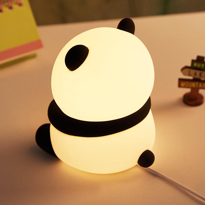Panda Silicone Pat Night Light