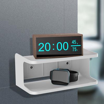 Universal Double-Layer Bedside Large Hanging Organizer Bedside Capacity Storage Shelf Strong Load-Bearing Wall Mounted