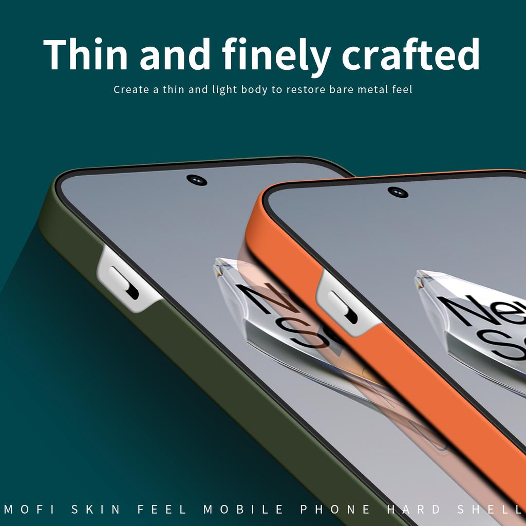 MOFI JK Qin Serie Für OnePlus 12 5G Hülle Matt Kratzfest TPU+Acryl Handy Rückschale