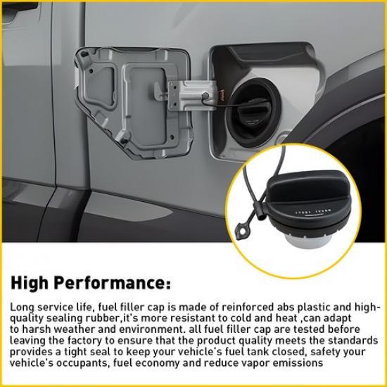 Fuel Tank Filler Gas Cap for 2011- Nissan Frontier Titan 2012 EOOH