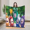 Пледы Oddbodes Велюровые Удобные Легкие Тонкие Пледы для Спальни Плюшевое Тонкое Одеяло