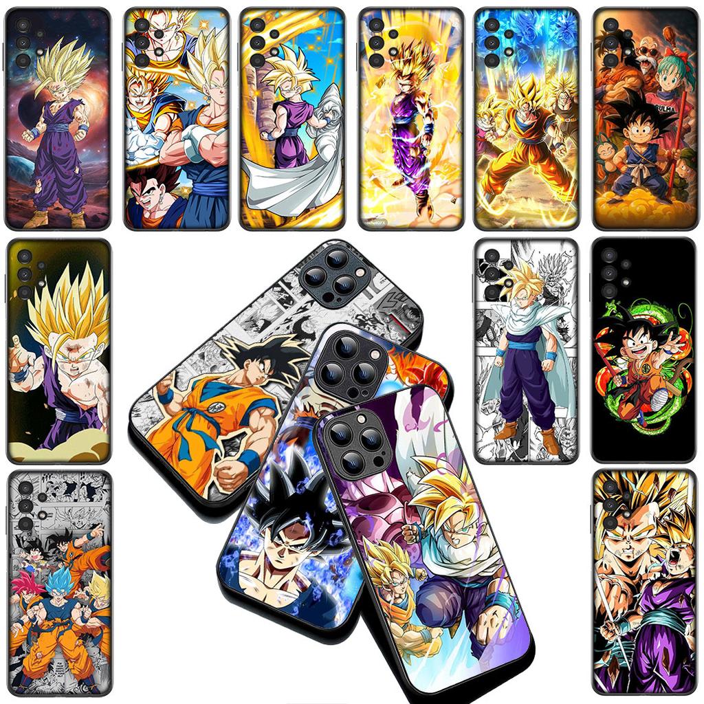Son Dragons Gokus Balls Z Gohan Silicone Cover for Apple iPhone 17 12 13 Pro Max Mini ProMax 7 + 8 Plus Air 8+ Coque Phone Case