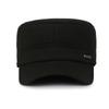 Classic Letters Men Warm Flat Cap Winter Ear Protection Thickened Outdoor Travel