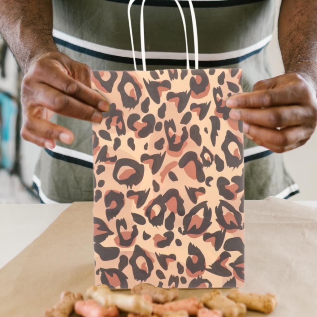 12 st Tygkasse Presentbehållare Papperskassar Mellanstorlek för Packning Inslagning Handhållen Stor Förvaring Festtillbehör