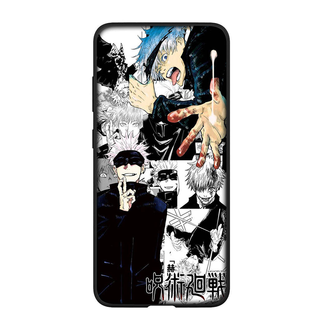 Phone Case for iPhone 17 16 15 Xiaomi Poco F8 F7 X7 X6 M8 C85 C75 C71 Redmi Note 14 13 12 11 Pro Max A4 14C 13C 15C Gojo Satoru Jujutsu Kaisen Anime