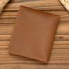 Hot Designer Genuine Leather Short Wallet Real Cowskin Short Purse Coins Cards Clip Purse For Men Woman Card Holder Male Female