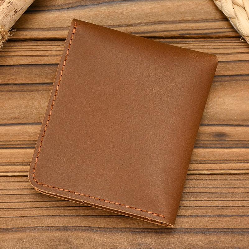Hot Designer Genuine Leather Short Wallet Real Cowskin Short Purse Coins Cards Clip Purse For Men Woman Card Holder Male Female