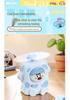 Milk Dumpling Cute Mini Portable USB Rechargeable Handheld Electric Fan - Creative Fun Doll Design Gift