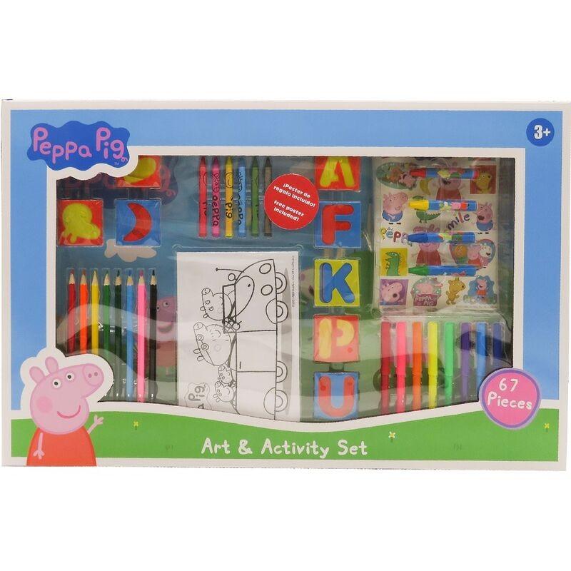 Activity Set with 67 Pieces In a Peppa Pig Box (2/6)