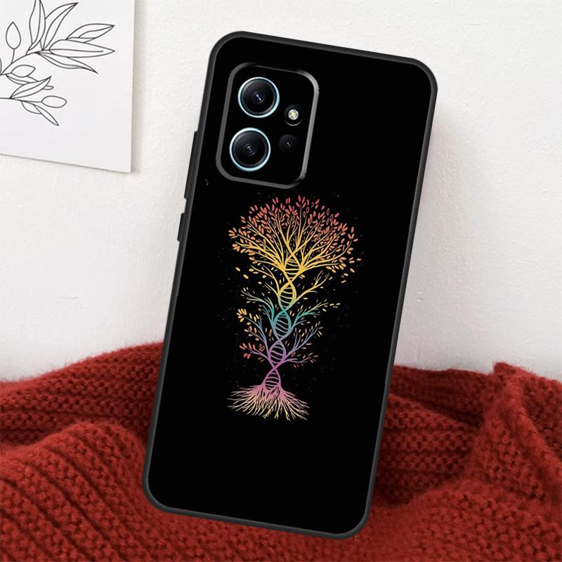 Capa Árvore da Vida Galáxia Espacial Estrelas Para Xiaomi Redmi Note 14 13 12 11 10 15 Pro Plus Capa Para Redmi 15 15C 10C 12C 13C 14C