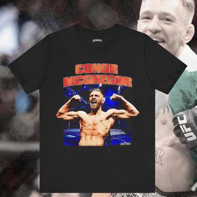 Conor McGregor T-Shirt | UFC Fighter Merch | Notorious Apparel | Exclusive MMA Fighter Gift for Fans of Combat Sports and Martial Arts