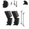 2 Pieces Boat Fender Black Protector Professional Easy To Store Convenient High Performance for