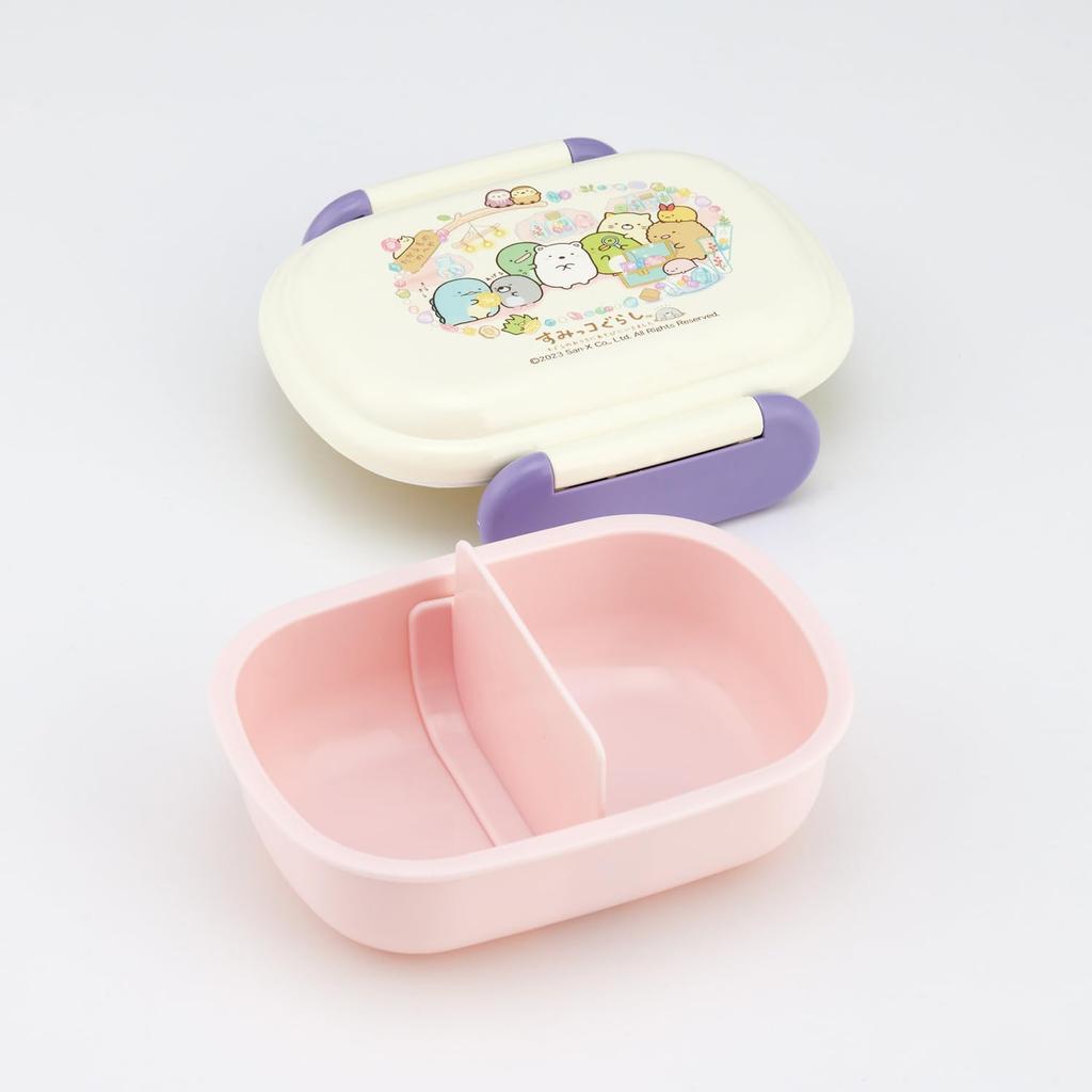 Skater Lunch Small Single Dome Sumikkogurashi Mole QAF1AG67596 Children's Box, Size, Tier, 270ml, Shape, Antibacterial, House, Girl's Design,