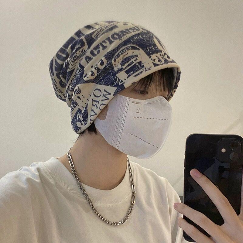 Hip Hop Beanies Hats For Men Women Spring Summer Thin Unisex Streetwear Loose Style Hats