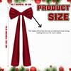 Extra Large Velvet Christmas Bows 6inch Decoration Big Bows Giant Xmas Bow for Wedding Christmas Fall Birthday Party