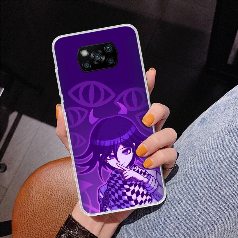 Danganronpa Kokichi Ouma Phone Case For Xiaomi Poco X7 X6 X5 Pro F7 Ultra Redmi 15C 15 13C 13 12C 12 10 10A 10C 9 9A 9C 9T Cover